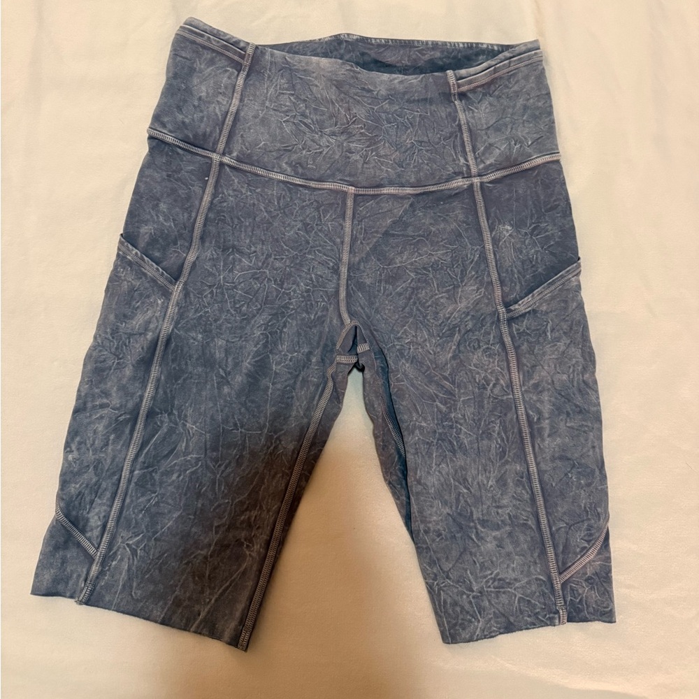 Lululemon Fast And Free High Rise 10inch Biker Short